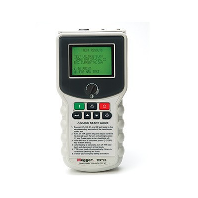 美國MEGGER TTR25-1手持式變壓器匝