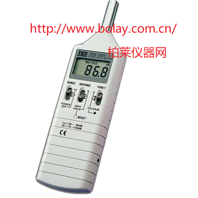 泰仕TES-1351B數字式噪音計|TES1351