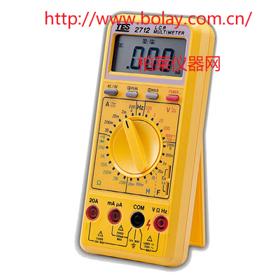 泰仕TES-2712數位電表|TES2712數位