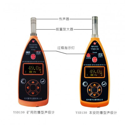 杭州愛華 YSD130型礦用本安型聲級計