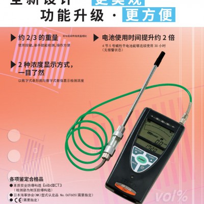 新宇宙XP-3140便攜式可燃氣體檢測儀